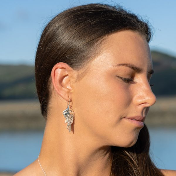 Jelly Fish Earrings - Image 4