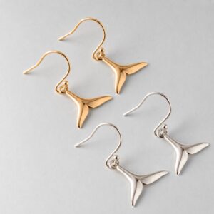 Whale Tail Earrings