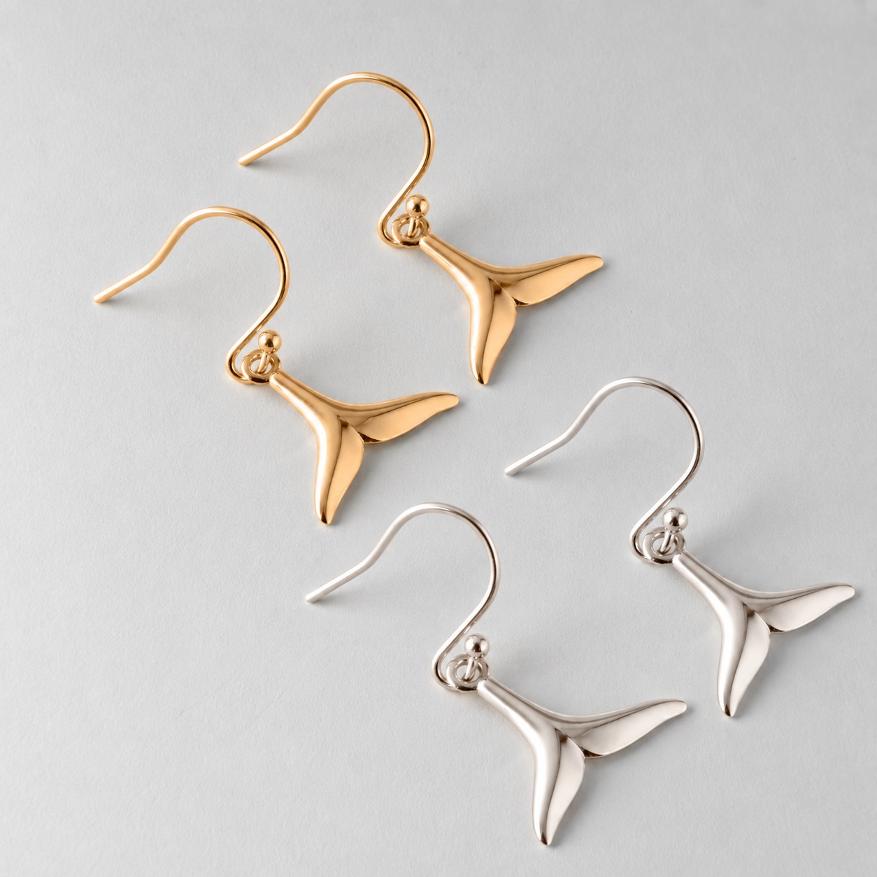 Whale Tail Earrings - Image 2