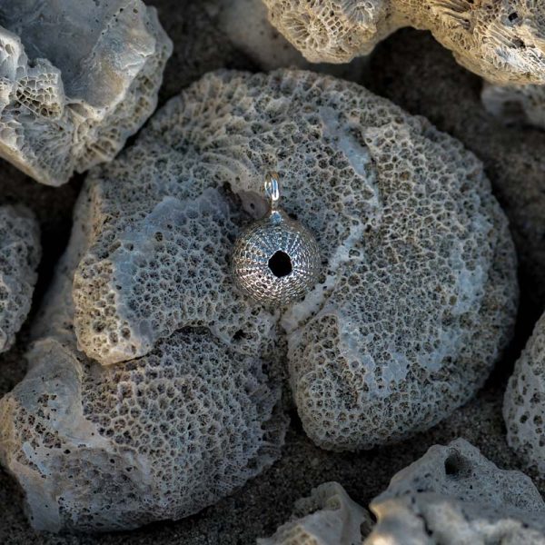 Small silver Urchin Pendant
