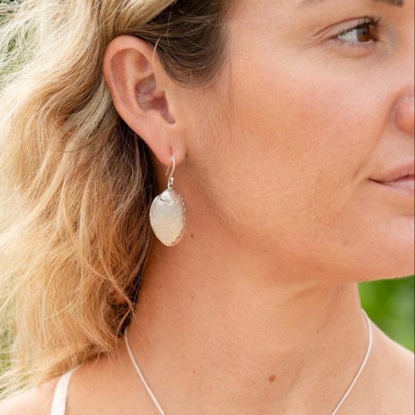 sterling silver paua and abalone shell jewelry set