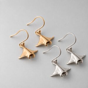 Manta Ray Earrings