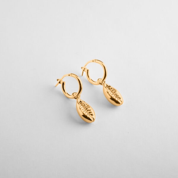 Cowrie Shell Earrings - Image 3