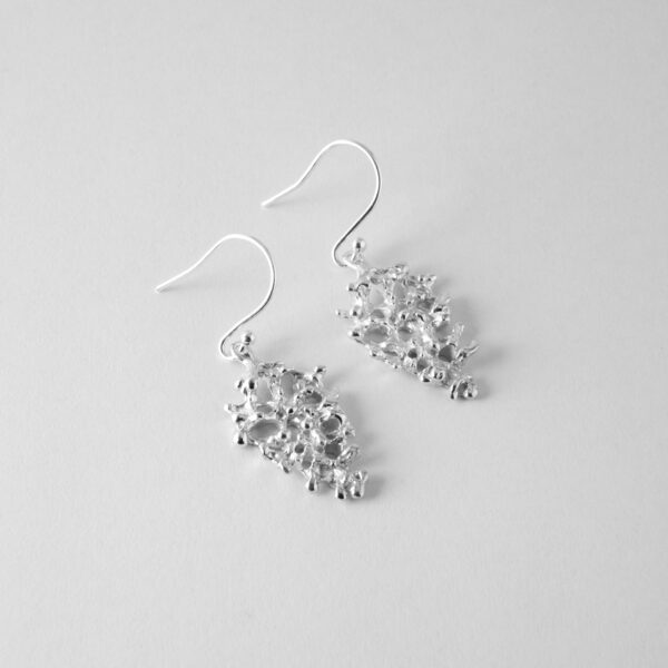 Crown Coral Earrings