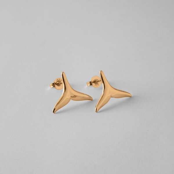 Whale Tail Studs - Image 3