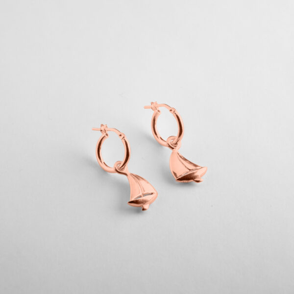 Sail Boat Earrings - Image 5