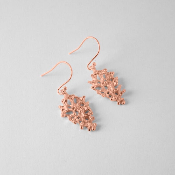 Crown Coral Earrings - Image 4
