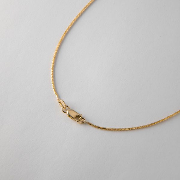 Gold Italian Wheat Chain - Image 2