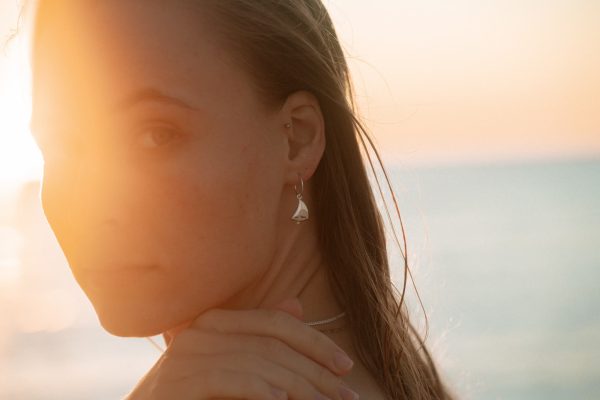 Sail Boat Earrings - Image 2