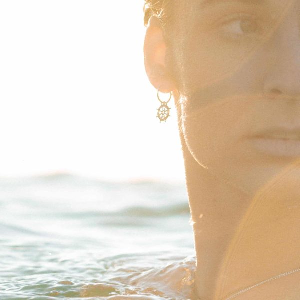 Ship's Wheel Earrings - Image 4