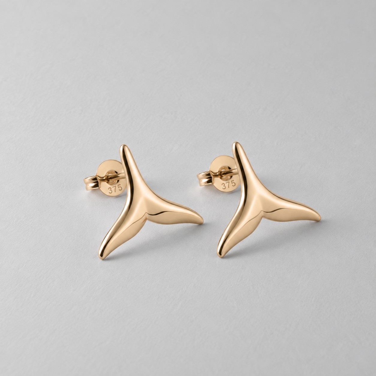 Whale Tail Studs - Image 4