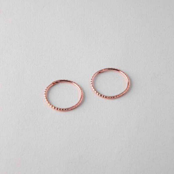 Twist Sleeper Earrings - Image 2