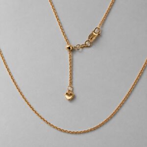 Gold Adjustable Wheat Chain