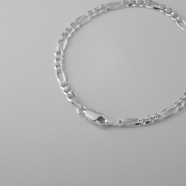 Figaro Bracelet Diamond Cut - Image 2