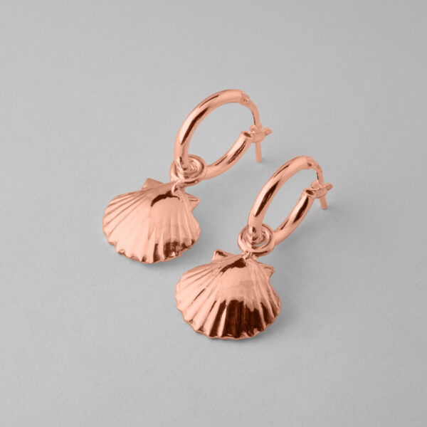 Clam Shell Earrings - Image 5