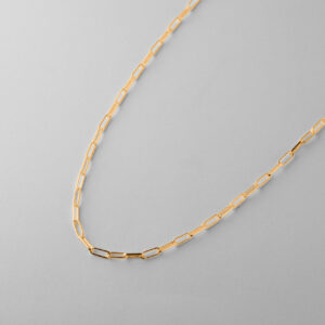 Gold Paperclip chain