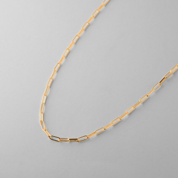 Gold Paperclip chain