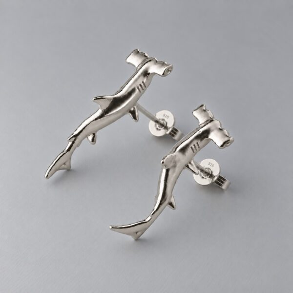 Hammerhead Shark Studs