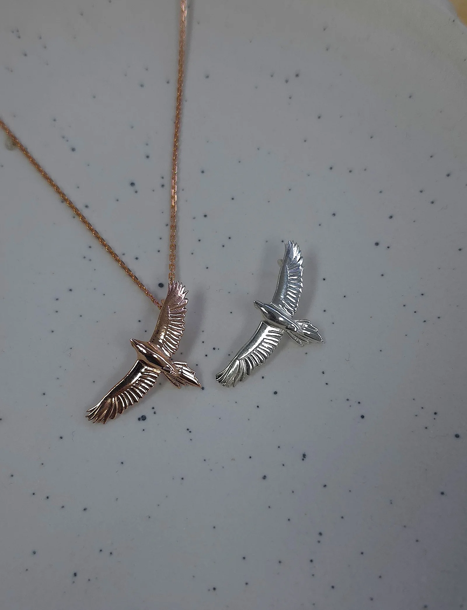 Custom eagle jewellery design