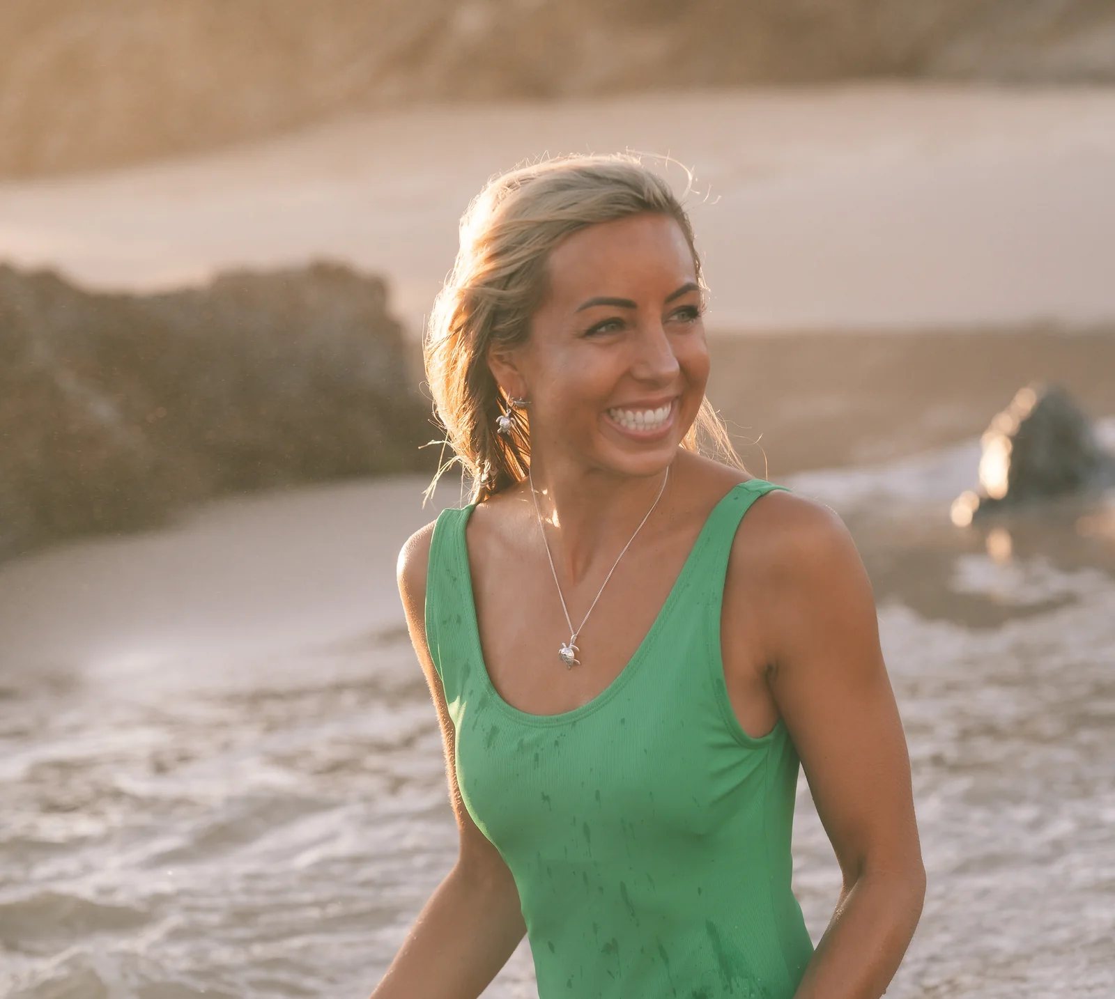 Kaikoa jewellery worn by the coast